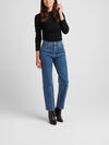 Highly Desirable High Rise Straight Leg Jeans image number 0